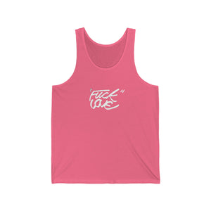 "FUCK LOVE' Unisex Jersey Tank