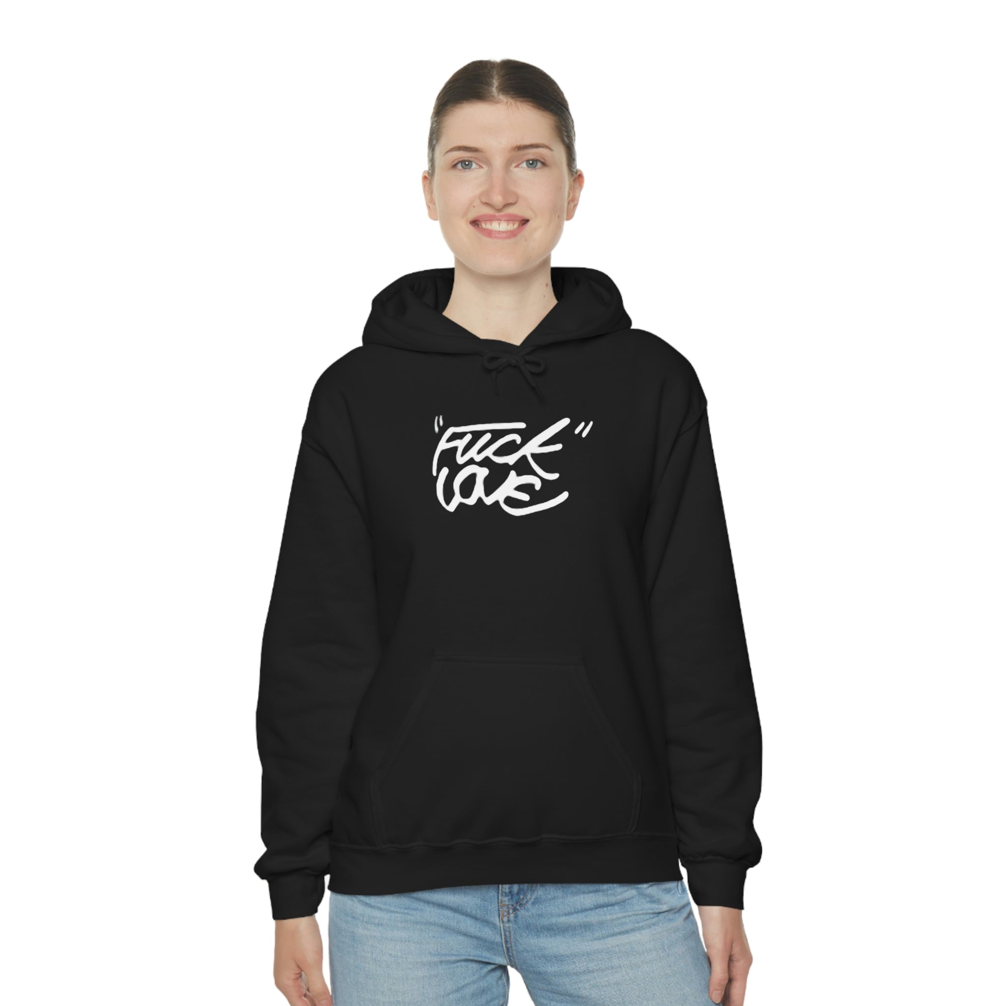 "Fuck Luck" Unisex Heavy Blend™ Hooded Sweatshirt