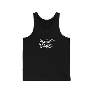 "FUCK LOVE' Unisex Jersey Tank